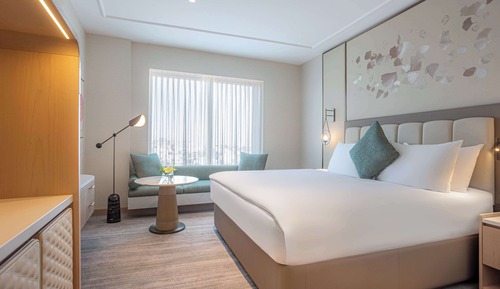Habitación Deluxe, 1 cama de matrimonio grande, vistas a la ciudad
