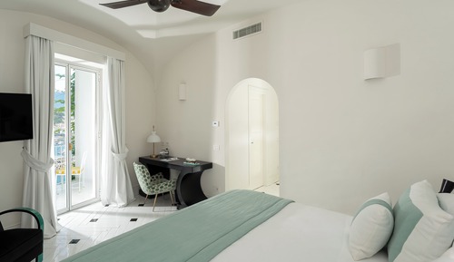 Habitación clásica doble, vistas al mar
