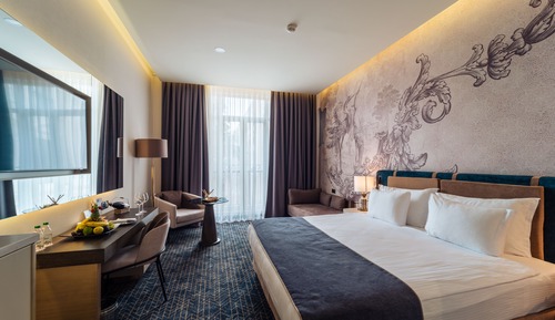 Habitación Deluxe con 1 cama doble o 2 individuales