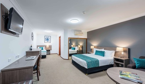 Habitación Deluxe, varias camas, no fumadores (Upstairs)