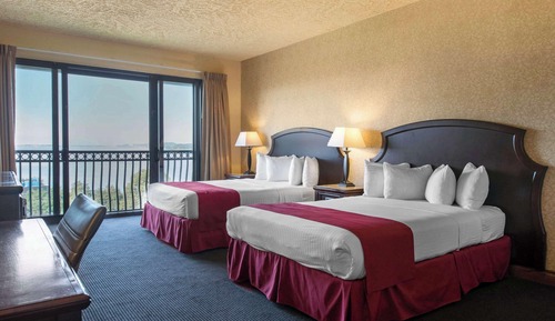 Habitación, 2 camas de matrimonio, no fumadores