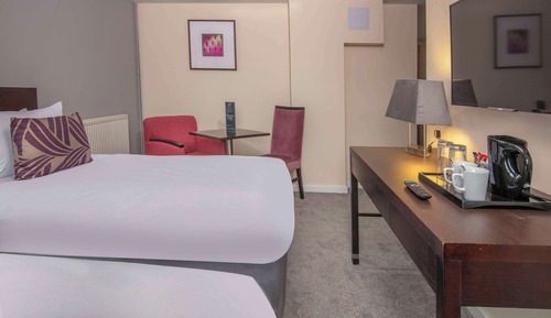 Habitación estándar, 2 camas individuales, no fumadores (Shower Only)