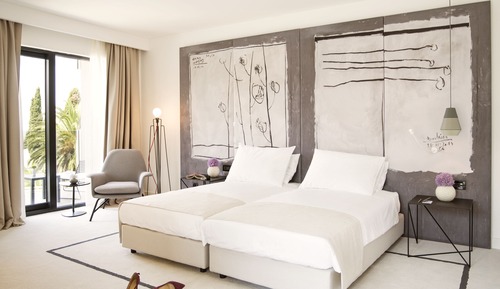 Suite ejecutiva, balcón