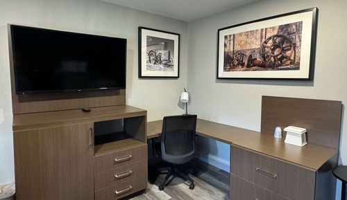 Habitación, 2 camas de matrimonio, no fumadores (Mobiliy, Shower w/Grab Bars)