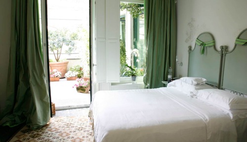 Habitación doble, terraza
