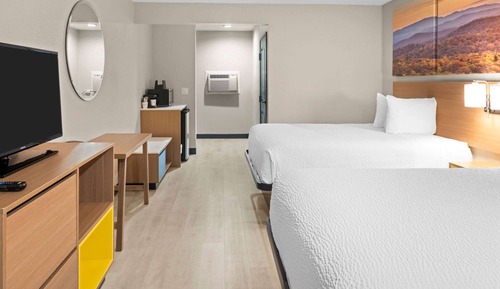 Habitación estándar, 2 camas de matrimonio