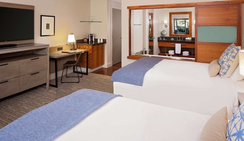 Habitación, 2 camas dobles (Partial Bay View)