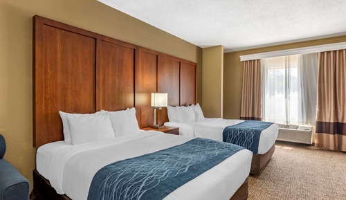 Habitación estándar, 2 camas de matrimonio, no fumadores