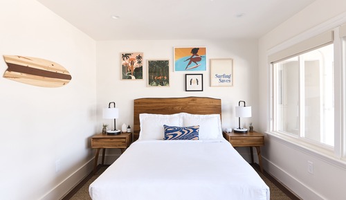 Habitación superior, varias camas