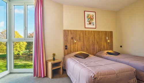 Habitación con 1 cama doble o 2 individuales