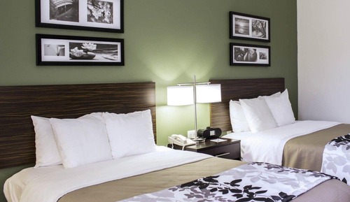 Habitación, 2 camas de matrimonio, accesible para personas con discapacidad, no fumadores