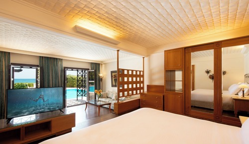 Suite presidencial, piscina privada, mirando al mar