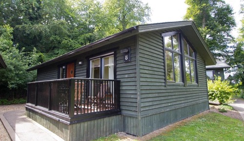 Habitación, 2 habitaciones, cocina, en la zona del jardín (Woodland Lodge)