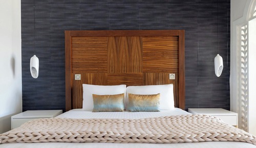 Suite junior, 1 cama de matrimonio grande, balcón, vistas al mar (Premium)