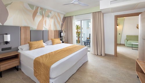 Suite junior, balcón, vistas al jardín