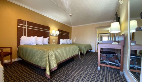 Habitación, 2 camas de matrimonio, accesible para personas con discapacidad, no fumadores