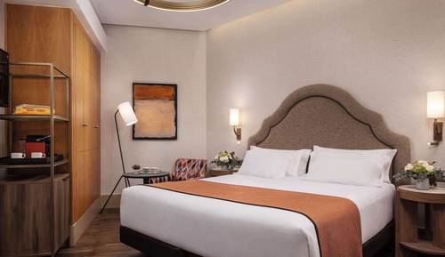 Habitación superior, vistas al patio