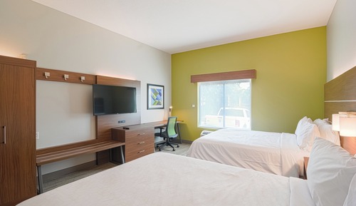 Habitación estándar, 2 camas de matrimonio, accesible para personas con discapacidad (Mobil Tub)