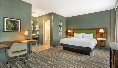 Estudio, 1 cama de matrimonio grande, accesible para personas con discapacidad (Hearing)