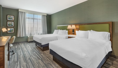 Habitación, 2 camas de matrimonio, no fumadores