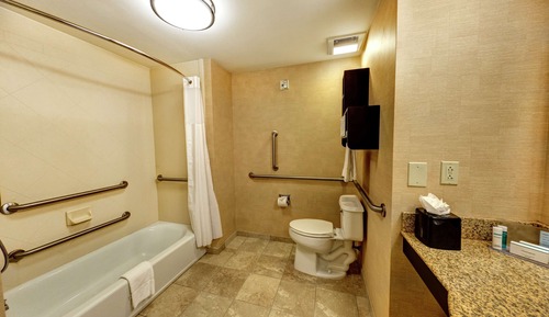 Habitación, 1 cama de matrimonio grande, accesible para personas con discapacidad, no fumadores