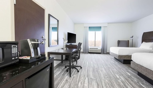 Habitación, 2 camas de matrimonio, accesible para personas con discapacidad