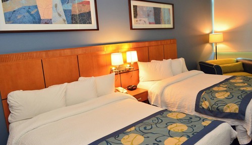 Habitación, 2 camas de matrimonio, no fumadores