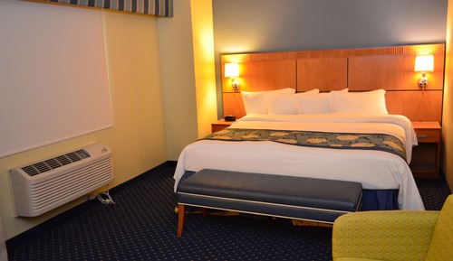 Habitación, 1 cama de matrimonio grande (Mobility Accessible, Roll-in Shower)