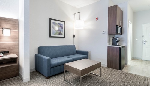 Suite, 1 cama de matrimonio grande, accesible para personas con discapacidad (Comm, Tub)