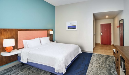 Habitación, 1 cama de matrimonio grande, accesible para personas con discapacidad (Roll-in Shower)