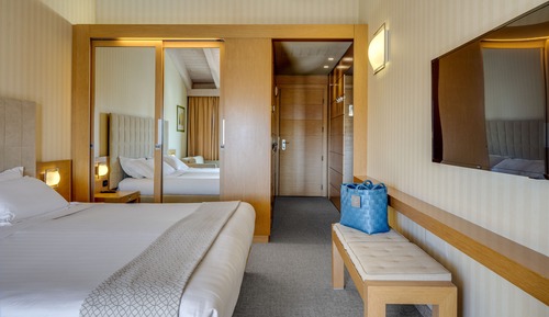 Habitación Confort con 1 cama doble o 2 individuales, balcón, vistas al lago (TOP)