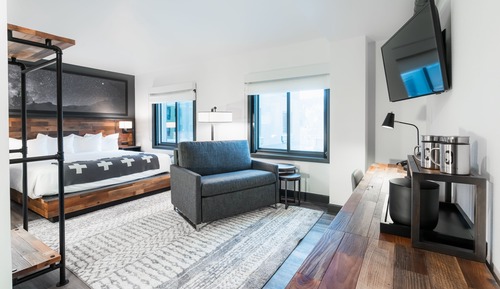 Habitación, 1 cama de matrimonio grande (The Powder Hound)