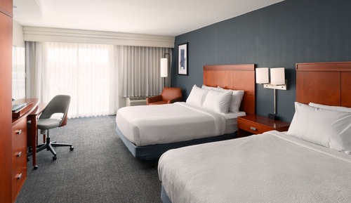 Habitación, 2 camas de matrimonio, no fumadores (Mobility/Hearing Accessible, Tub)