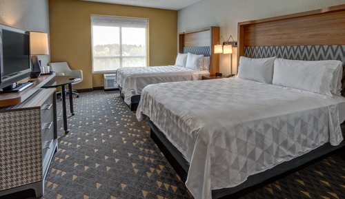 Habitación estándar, 2 camas de matrimonio, ducha adaptada (Mobility, Roll Shwr)