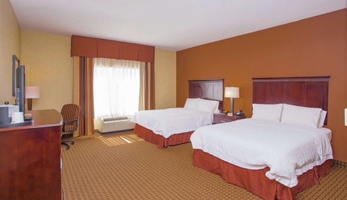 Habitación, 2 camas de matrimonio, accesible para personas con discapacidad, no fumadores