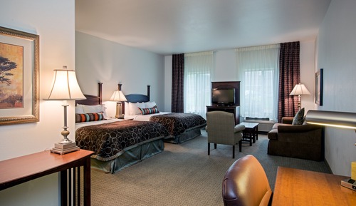 Suite estudio, 2 camas de matrimonio