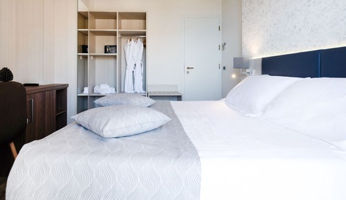 Habitación Deluxe doble, terraza, vistas al mar