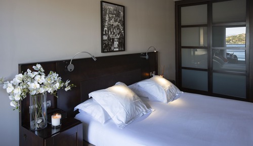 Habitación de lujo doble, balcón, vistas al mar