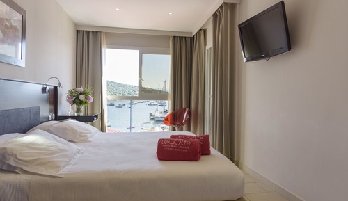 Suite familiar, 2 habitaciones, balcón, vistas al mar