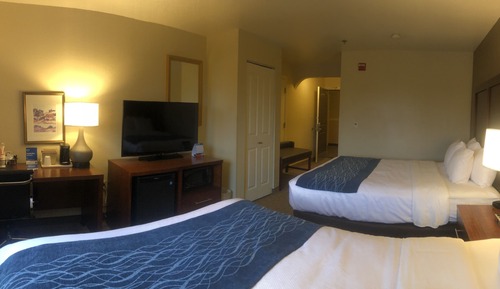 Habitación estándar, 2 camas de matrimonio, no fumadores