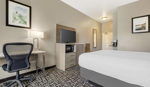 Habitación estándar, 1 cama de matrimonio grande, no fumadores, bañera de hidromasaje