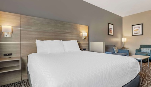 Suite, 1 cama de matrimonio grande, no fumadores, frigorífico y microondas (with Single Sofabed)