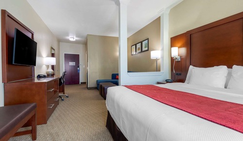 Suite, 1 cama de matrimonio grande con sofá cama, no fumadores