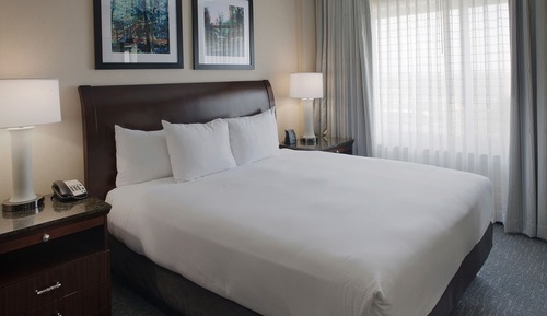 Habitación, 1 cama de matrimonio grande, accesible para personas con discapacidad, bañera