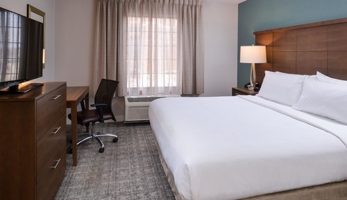 Suite estudio, 1 cama de matrimonio grande, cocina