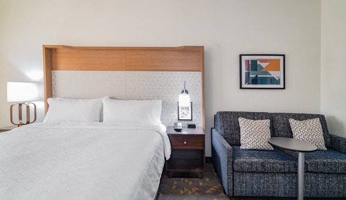 Habitación estándar, 1 cama de matrimonio grande con sofá cama