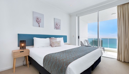 Apartamento, 2 habitaciones, vistas al mar (Double Beds)