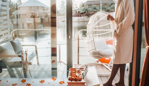 Habitación, 1 cama de matrimonio grande, vistas al mar (Cocoon Floating, Rooftop)