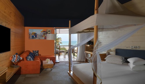 Suite exclusiva, 1 cama doble, vistas a la playa (Prestige)