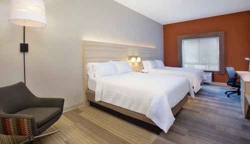 Habitación estándar, 2 camas de matrimonio, ducha adaptada (Mobility, Roll-In Shower)